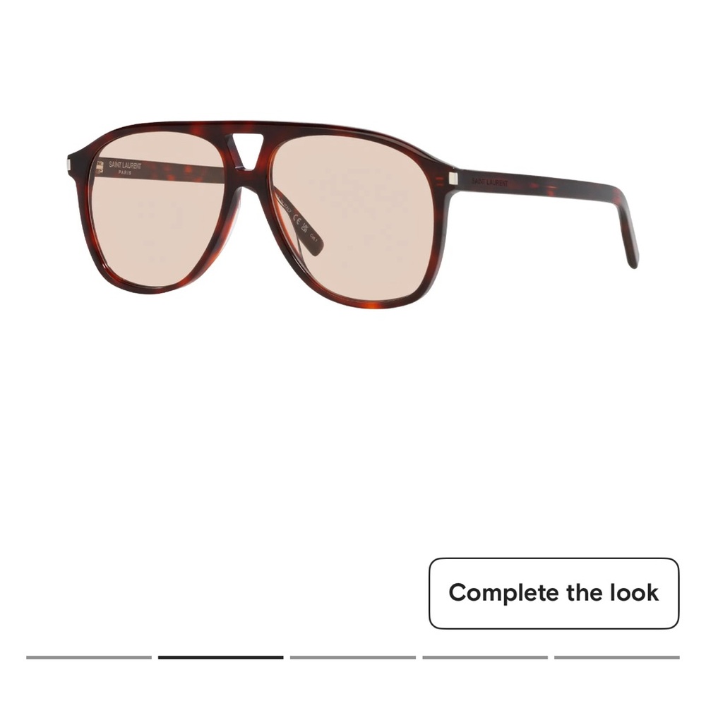 Saint Laurent Dune Tortoise Sunglasses